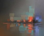 Abstract oil cityscapes by jason anderson 7