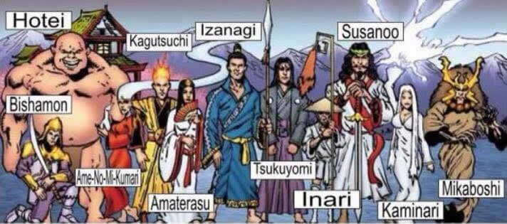 Japanese Gods