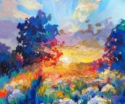 Anastasia trusova sunset artwork