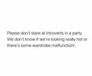 Dont stare at introverts