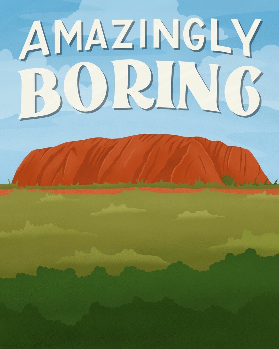 Artist Creates Funny Travel Posters Based on Bad Reviews 