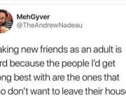 Making friends as an introvert adult is hard